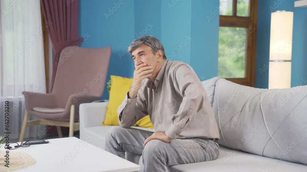 The grieving old man. Unhappy and full of trouble. The grieving old man. Unhappy and full of trouble.