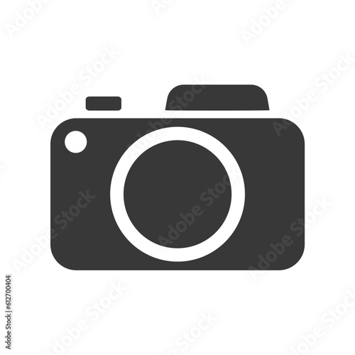 camera photography icon design vector