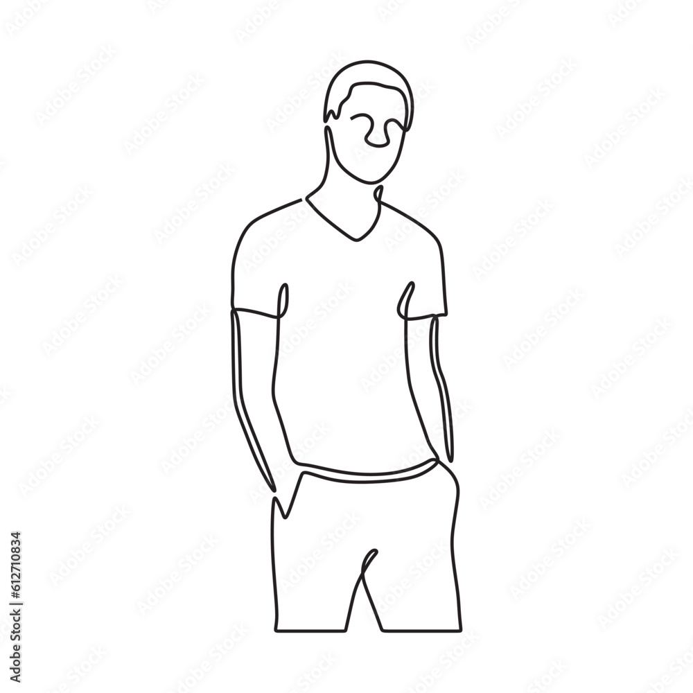 a outline human graphic conceptual draw