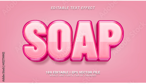 soap text effect