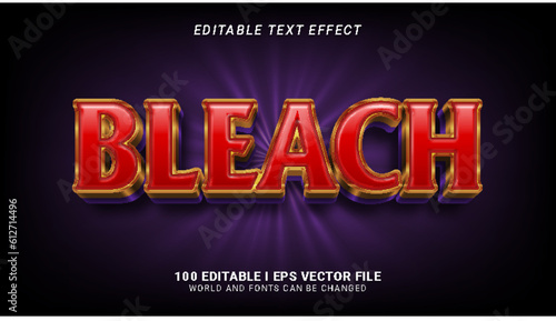bleach text effect
