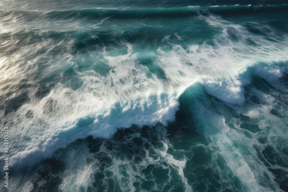 Fototapeta premium Waves on the beach