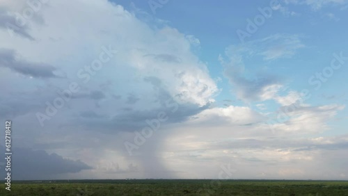 Timelapse de tormenta sobre selva en Quintana Roo México