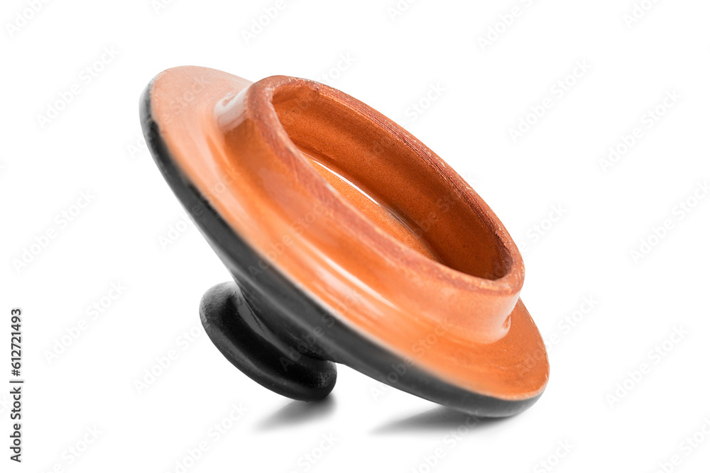 Obraz premium Ceramic lid isolated