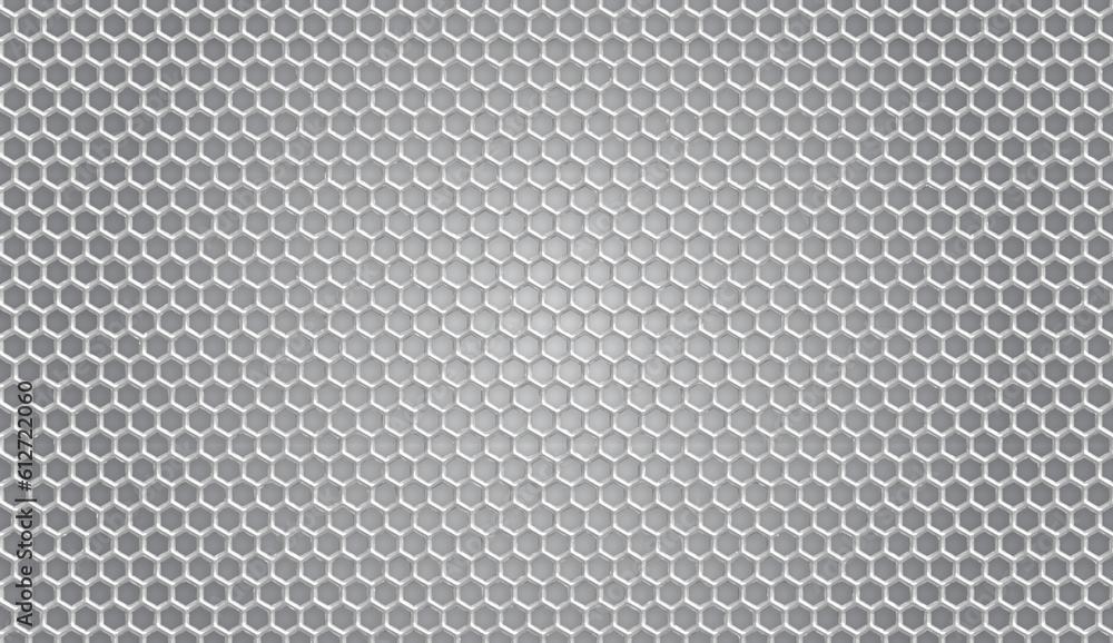abstract hexagonal geometric background Gray Silver Metalic texture, 3D illustration. abstract hexagonal geometric background Gray Silver Metalic texture, 3D illustration.