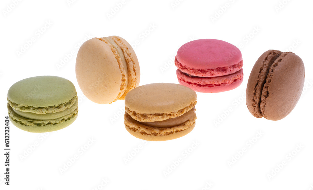 macarons isolated macarons isolated
