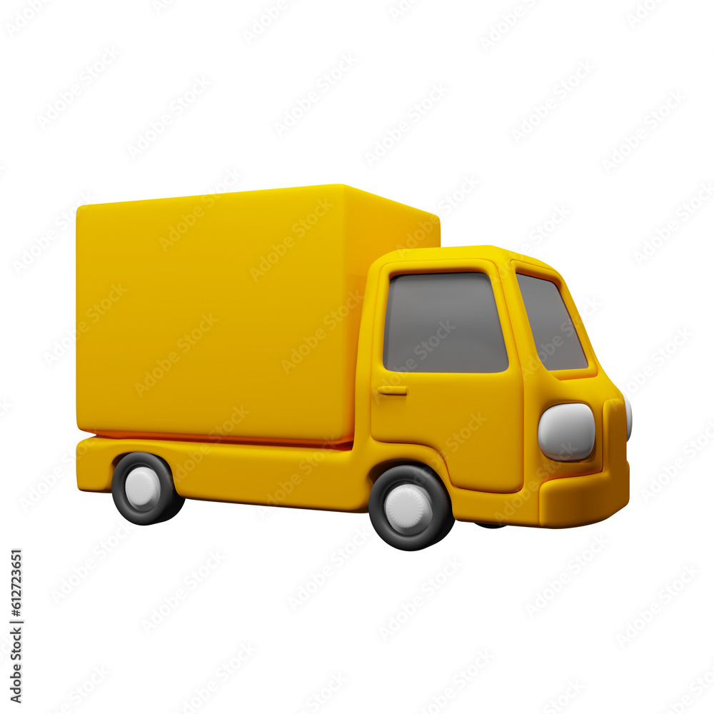 Truck 3d illustration