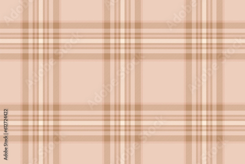 Check seamless background of texture textile fabric with a tartan pattern plaid vector.