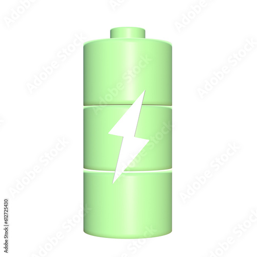 3D icon energy elements minimal new