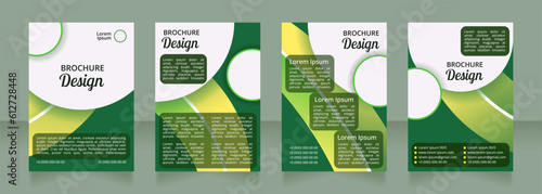 Cultural dietary choices blank brochure layout design. Vertical poster template set with empty copy space for text. Premade corporate reports collection. Editable flyer paper pages