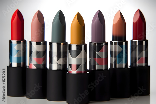 lipsticks isolated