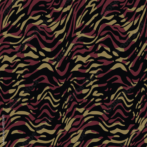 Abstract animal skin pattern, zebra texture seamless design