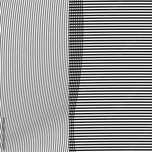 Vertical and horizontal lines intersect in the middle of the canvas