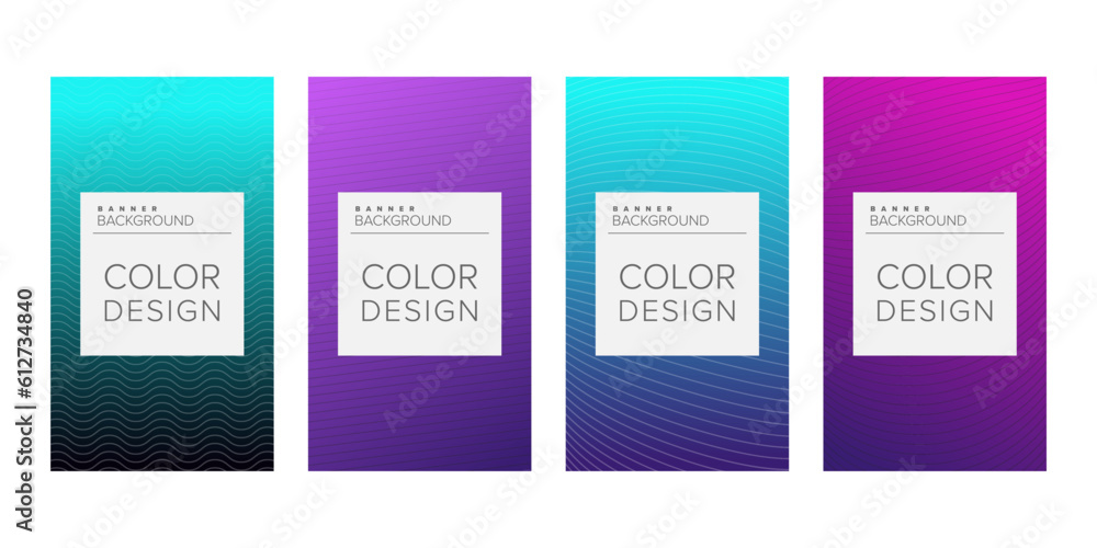 Abstract background banner vector design template, banner for print or web banner with colorful