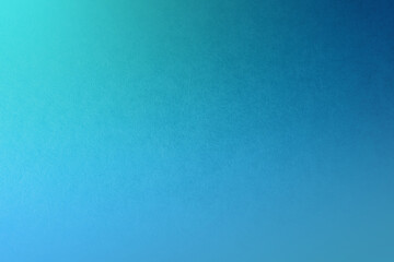 Two tone color dark navy blue gradation with teal paint on recycled blank cardboard box paper texture background with minimal design style 