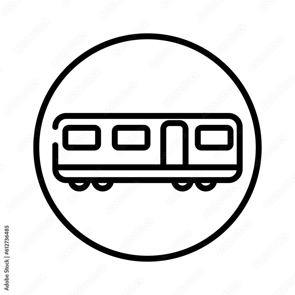 transportation train sign symbol vector transportation train sign symbol vector