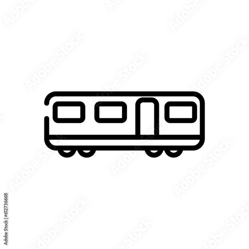 transportation train sign symbol vector