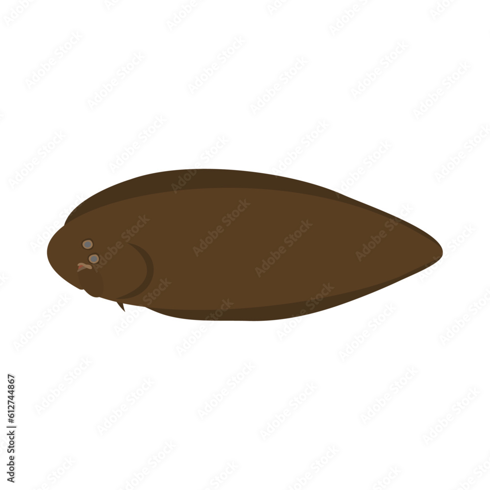 クロウシノシタ(ウシノシタ、シタビラメ)。フラットなベクターイラスト。
Black cow-tongue. Flat designed vector illustration. クロウシノシタ(ウシノシタ、シタビラメ)。フラットなベクターイラスト。
Black cow-tongue. Flat designed vector illustration.