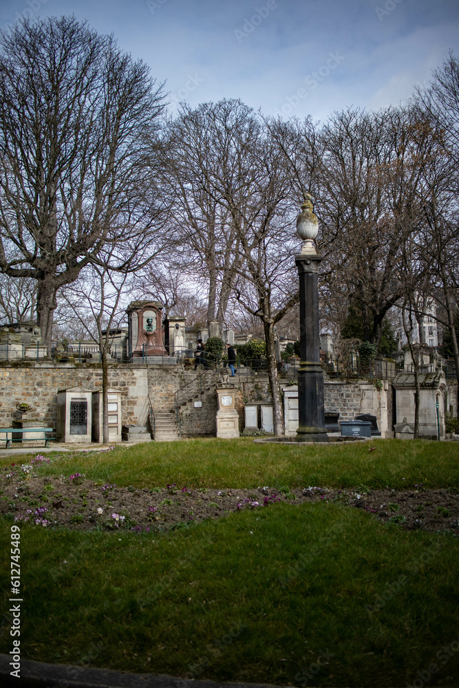 Cimitero di Montmartre, città di Parigi, Francia