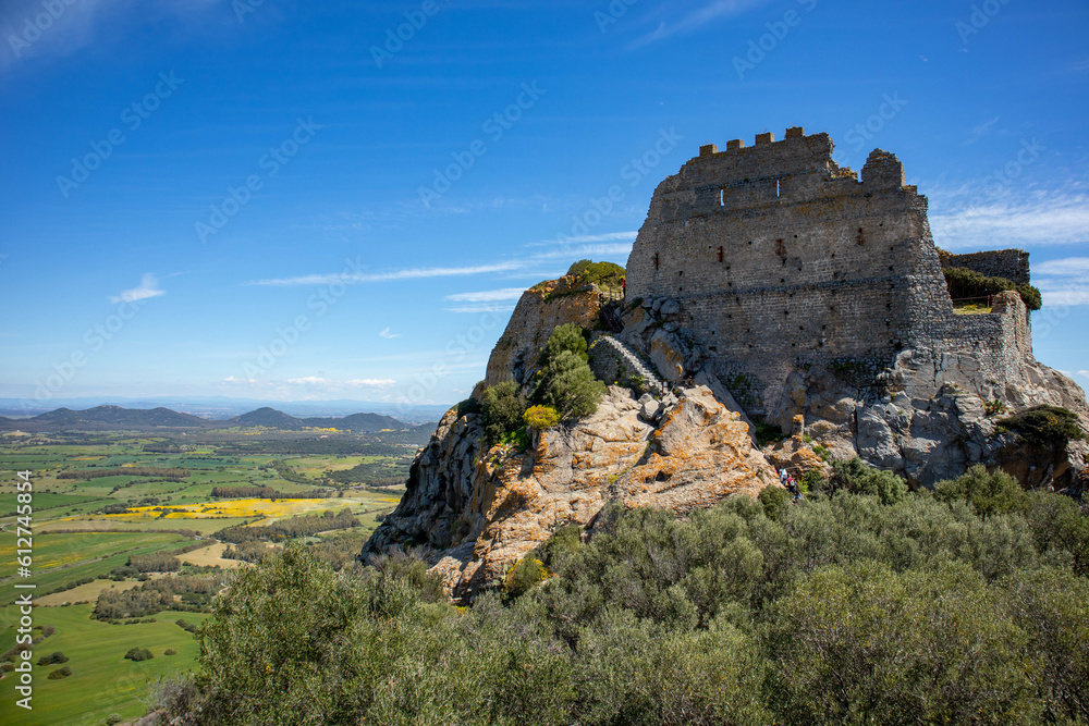 Castello di Acquafredda, paese di Siliqua, province del Sud Sardegna