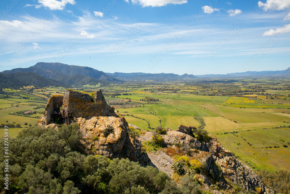 Obraz premium Castello di Acquafredda, paese di Siliqua, province del Sud Sardegna