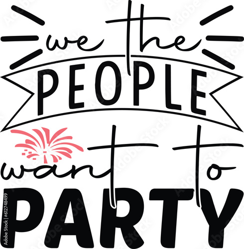 we the people want to party