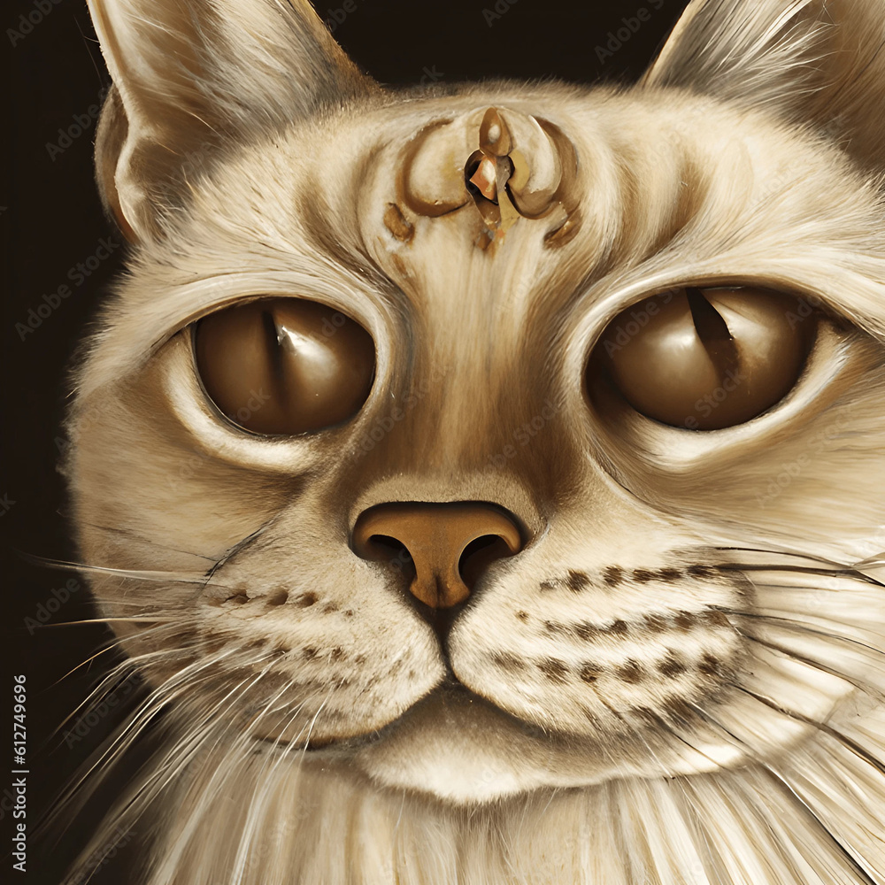 The mesmerizing gaze of a cat that makes you believe and compels you to obey every command. The mesmerizing gaze of a cat that makes you believe and compels you to obey every command.