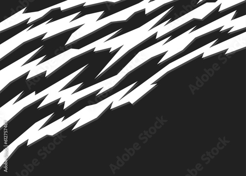 Abstract background with rough and jagged lines pattern and with some copy space area. Claw scar pattern