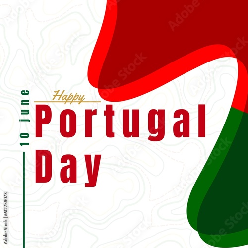 Premium Vector | Vector illustration for portugal daynational day 10 june photo