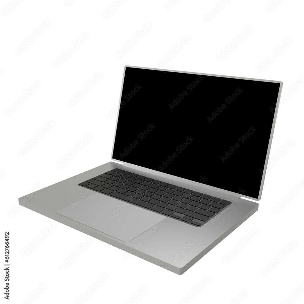 laptop isolated on transparent background laptop isolated on transparent background