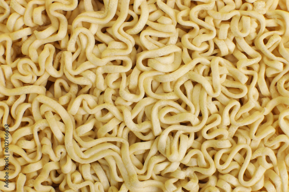 instant noodles vermicelli background, closeup texture instant noodles vermicelli background, closeup texture