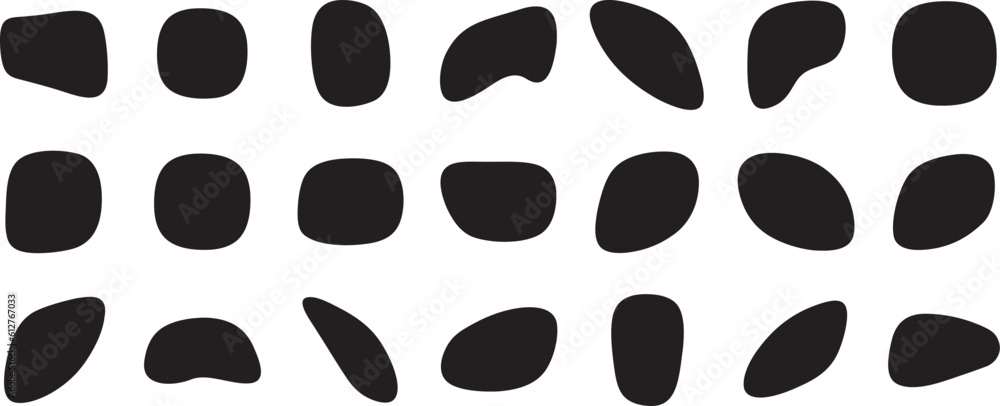Set of cute abstract shapes.Vector loose frame.
Set of cute abstract shapes.Vector loose frame.