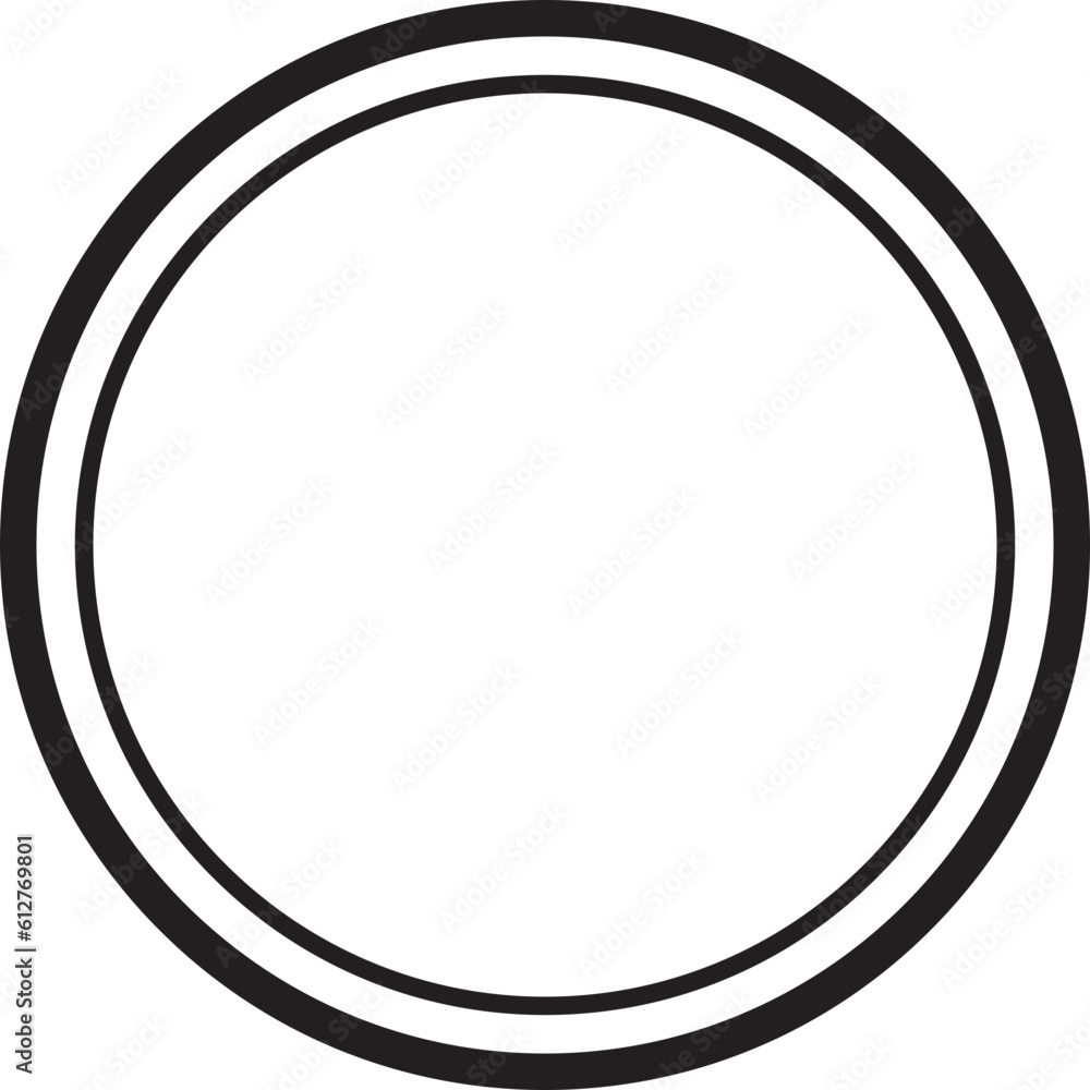 circle border circle border