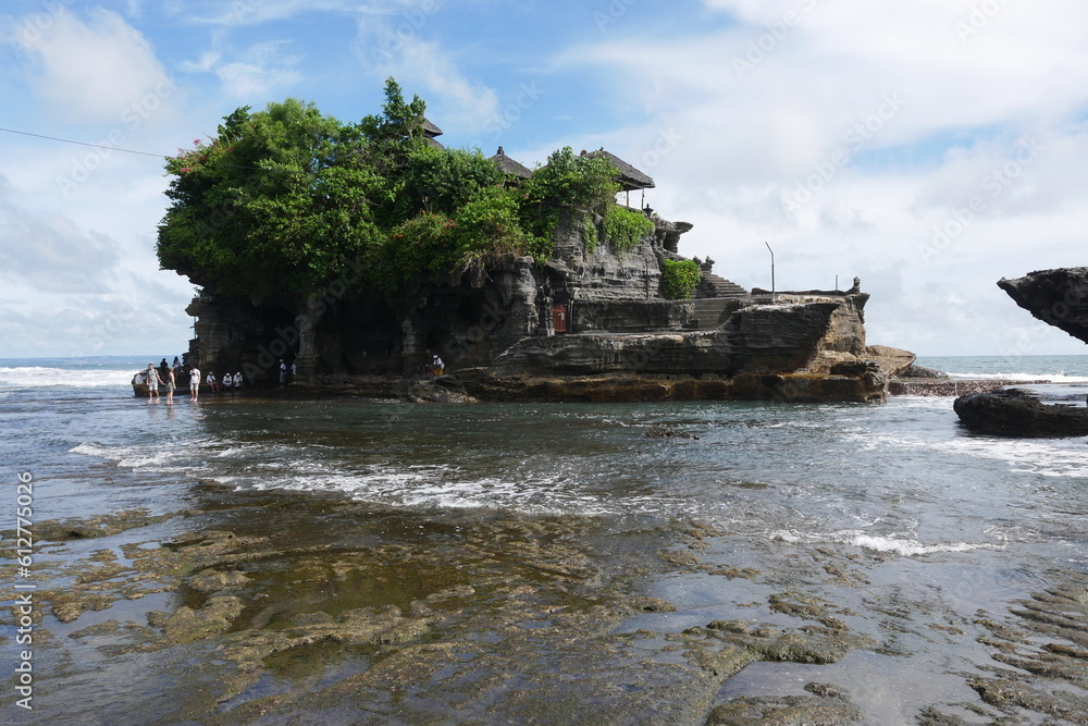 Küste am Tempel Tanah Lot auf Bali Küste am Tempel Tanah Lot auf Bali