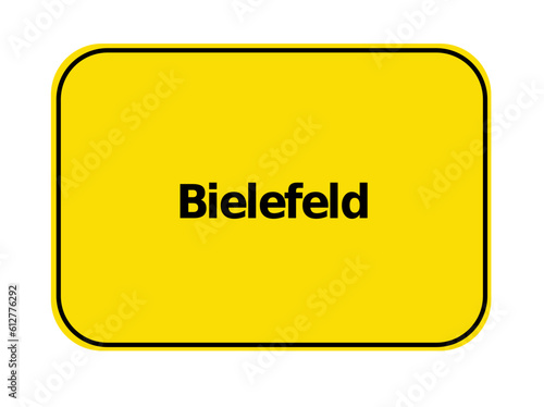 Ortseingangsschild - Bielefeld