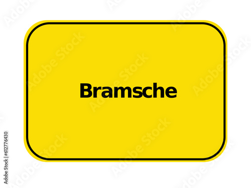 Ortseingangsschild -Bramsche
