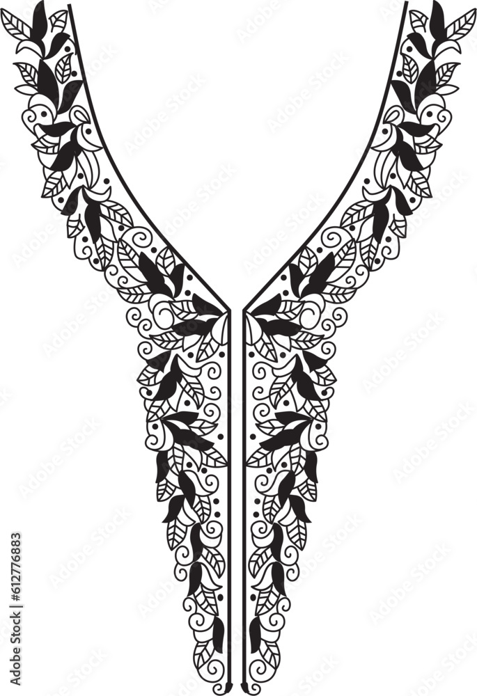 Obraz premium striped collar pattern