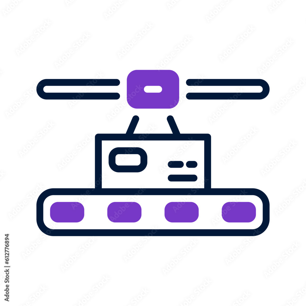 conveyor belt icon for your website, mobile, presentation, and logo design. conveyor belt icon for your website, mobile, presentation, and logo design.