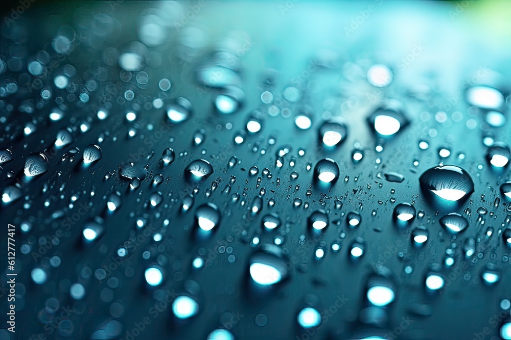 Water Droplet on Surface | Macro Photo of Water Drop, Dripping Water Drops on Glass Surface, reflections on close up water droplet, raindrops in nature Water Droplet on Surface | Macro Photo of Water Drop, Dripping Water Drops on Glass Surface, reflections on close up water droplet, raindrops in nature