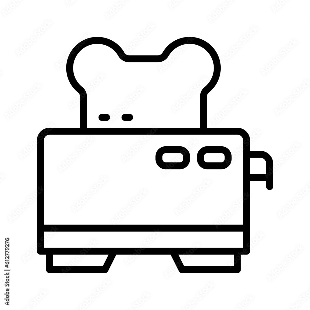 toaster icon for your website, mobile, presentation, and logo design. toaster icon for your website, mobile, presentation, and logo design.