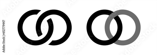 Connect icon, flat vector graphic on isolated background. Vector icon set.