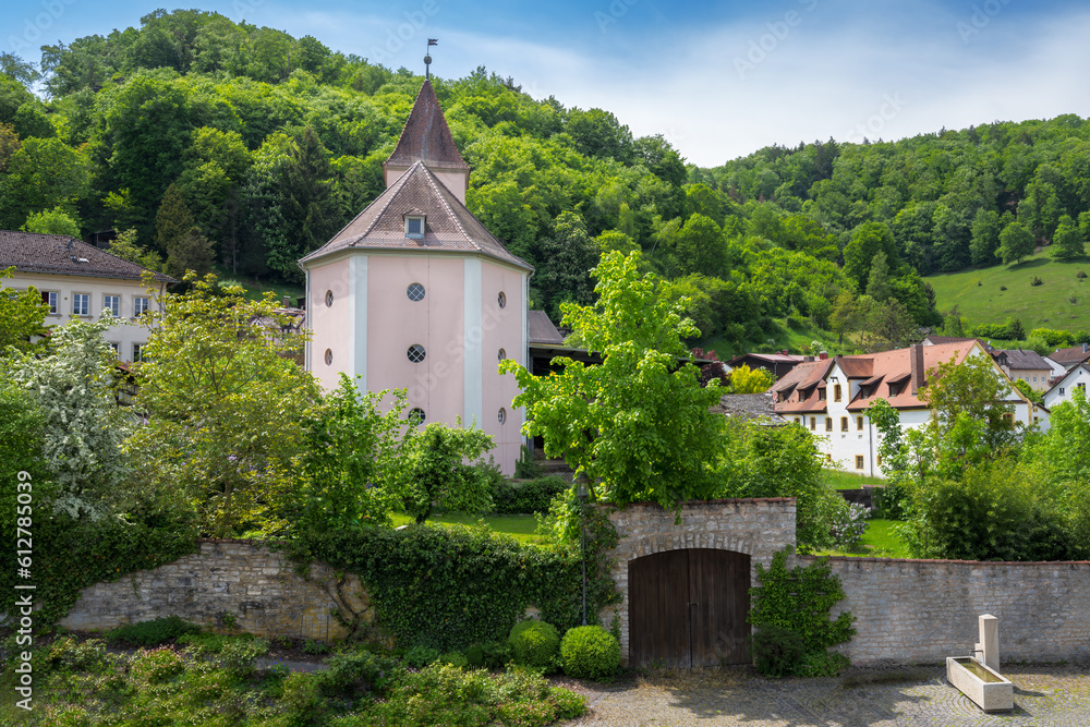 Church in the town Sollnhofen