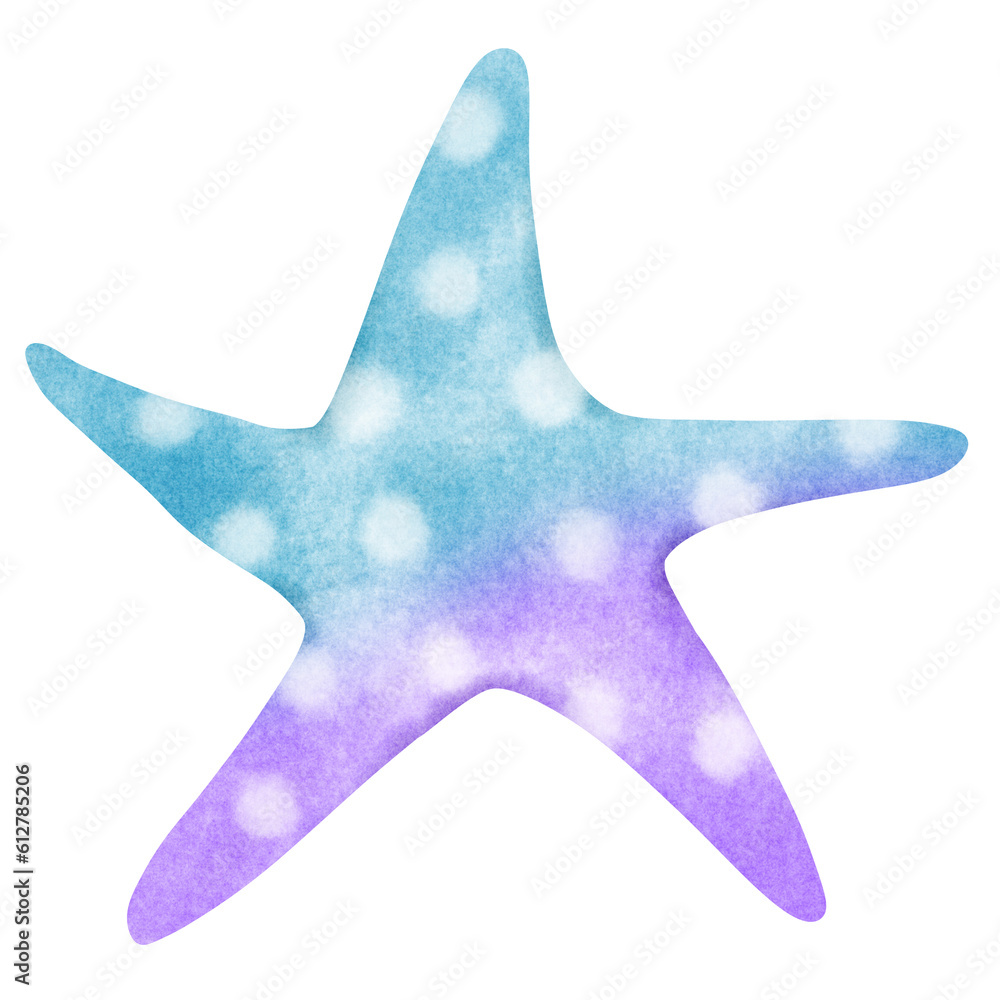 Starfish watercolor Starfish watercolor