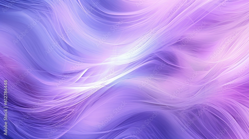 Fototapeta premium Violet Fractal Waves background