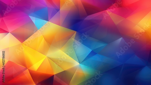 Bright colorful Abstract Modern Background - generative AI