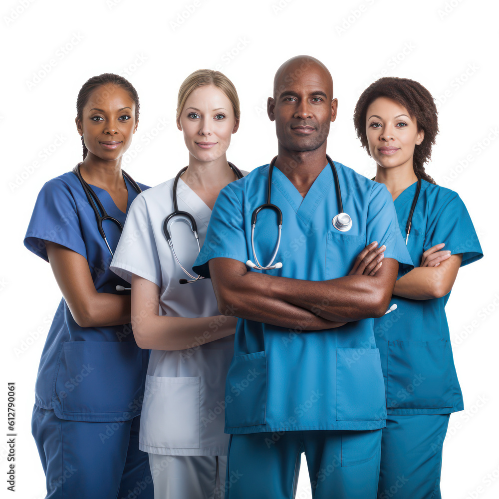 Fototapeta premium Group of Medical Personel 