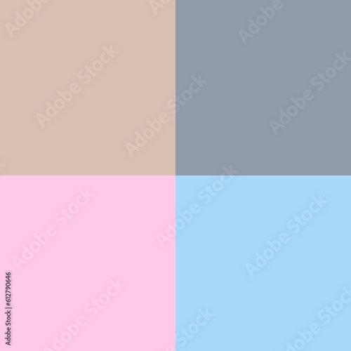 Abstract geometric background with square frames. Soft pastel colors palette. Background texture for business cards, banners, presentations and websites. © forwforw