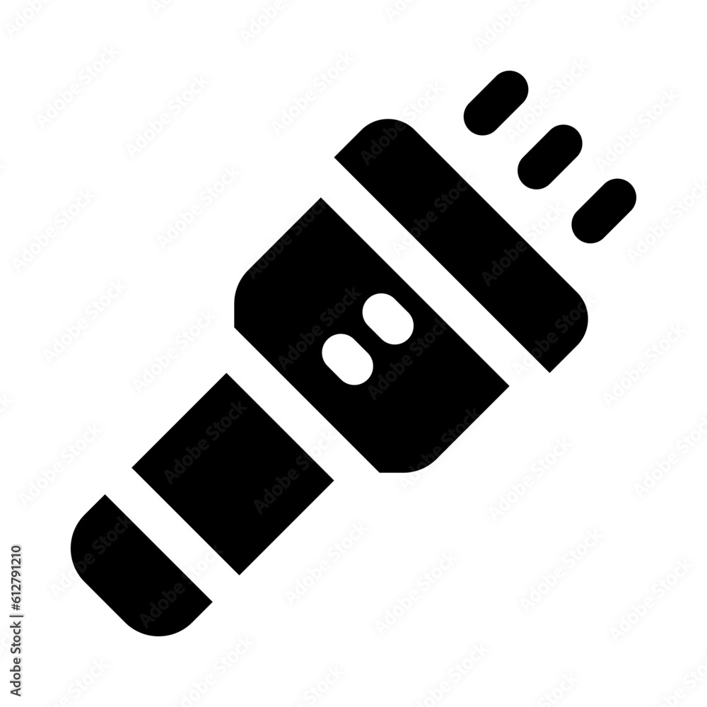 flashlight icon for your website, mobile, presentation, and logo design. flashlight icon for your website, mobile, presentation, and logo design.