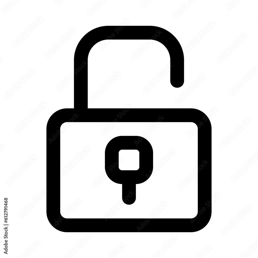 unlock icon for your website, mobile, presentation, and logo design. unlock icon for your website, mobile, presentation, and logo design.