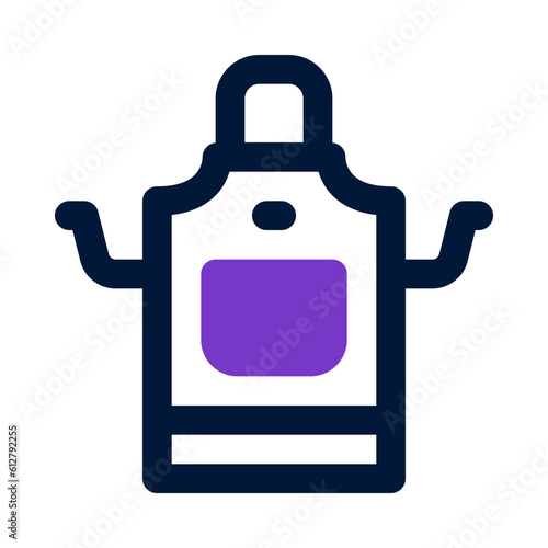 apron icon for your website, mobile, presentation, and logo design.